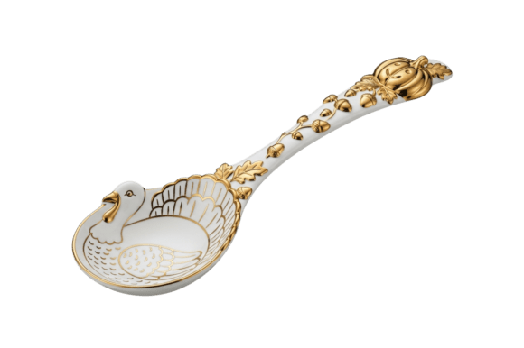 Celebrate Autumn with a Decorative Turkey Themed Spoon