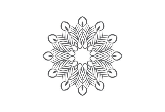 Decorative Elegant Mandala with Ornament: A Versatile Design Asset