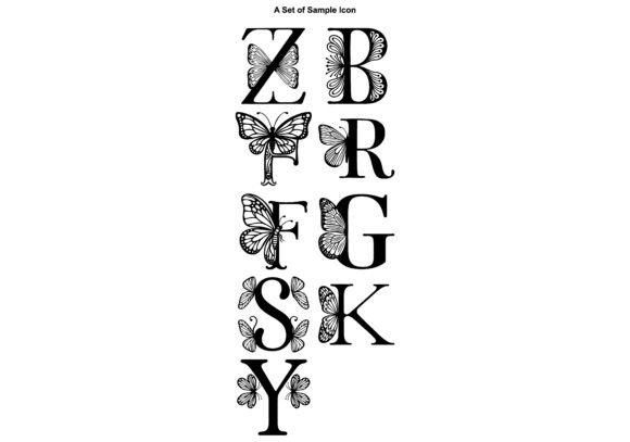 Decorative Floral Alphabet Set: Elevate Your Creative Projects