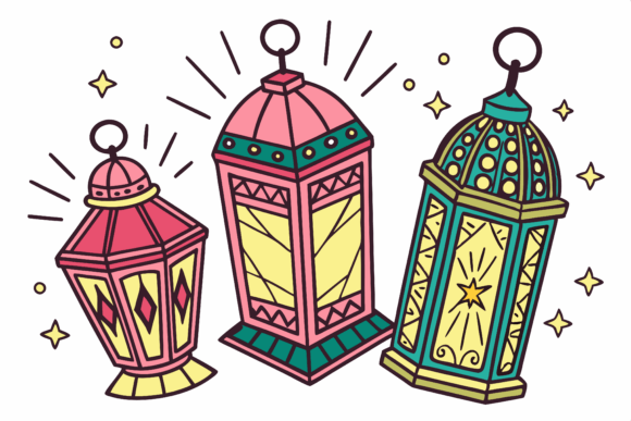 Decorative Lanterns Against a Night Sky: A Guide to Its Use