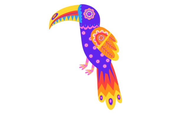Decorative Toucan: A Stylishly Colorful Typeface for Impactful Design