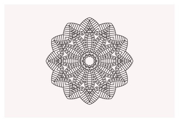 Flower Mandalas Decorative Elements: A Creative Asset Guide