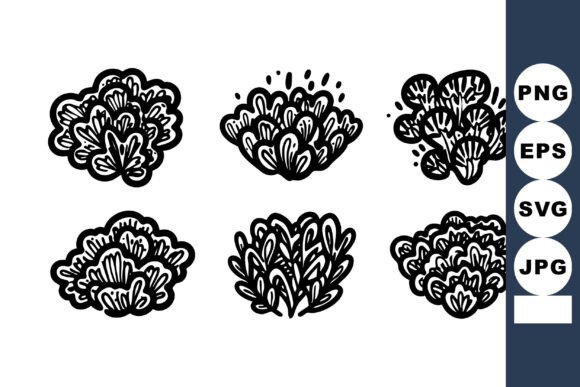 Hand Drawn Decorative Bush Vector Icons: A Designer's Guide