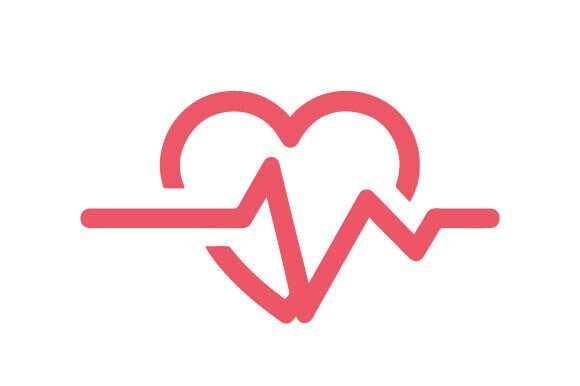 Heart Beat Decorative Line Logo Vector: A Modern Symbol for Meaningful Brands