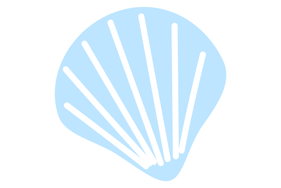Sea Shell Icon Decorative Nautical Blue: A Fresh Wave in Design
